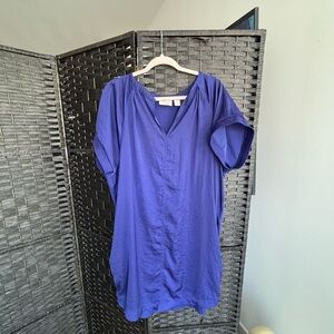 Chico's Royal Blue V-Neck Tunic